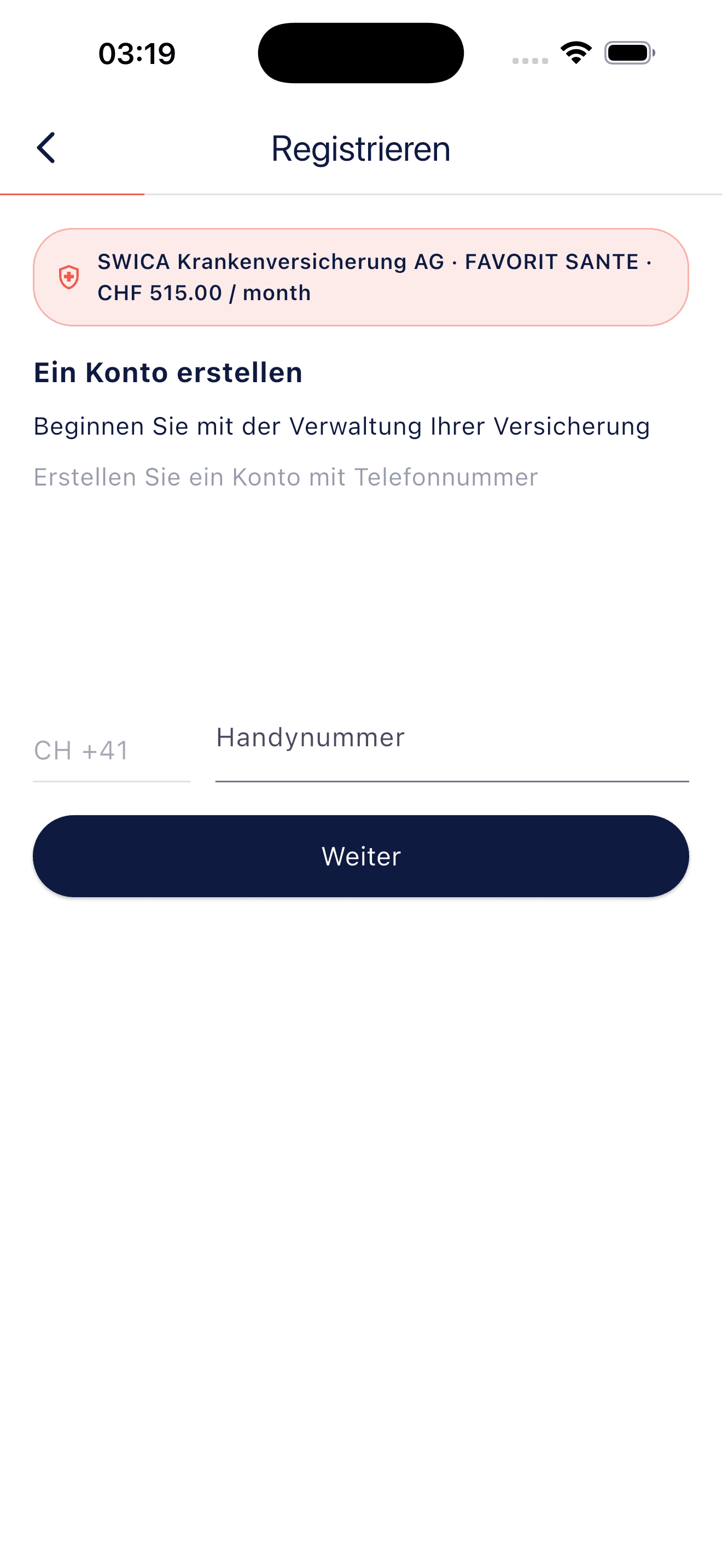 Die Police gehört aufs Telefon.